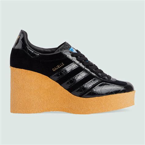 gazelle sneaker adidas gucci wedge